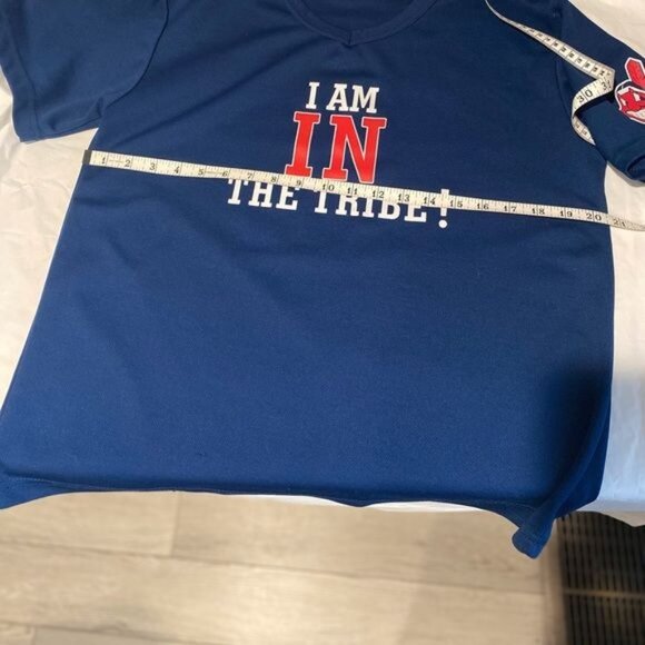 Cleveland Indians Baseball Jersey Shirt I am In The Tribe Player Martinez 41Sz S - Picture 5 of 6